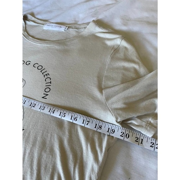 Nectar Clothing Women's T Shirt Tee Top Size L Pug In Lady Hand SS Ctn Modal - Picture 7 of 10